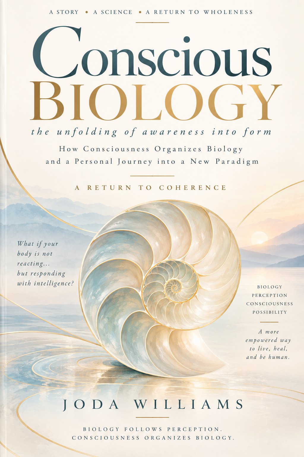 Conscious Biology: the unfolding of awareness into form, by Joda Williams